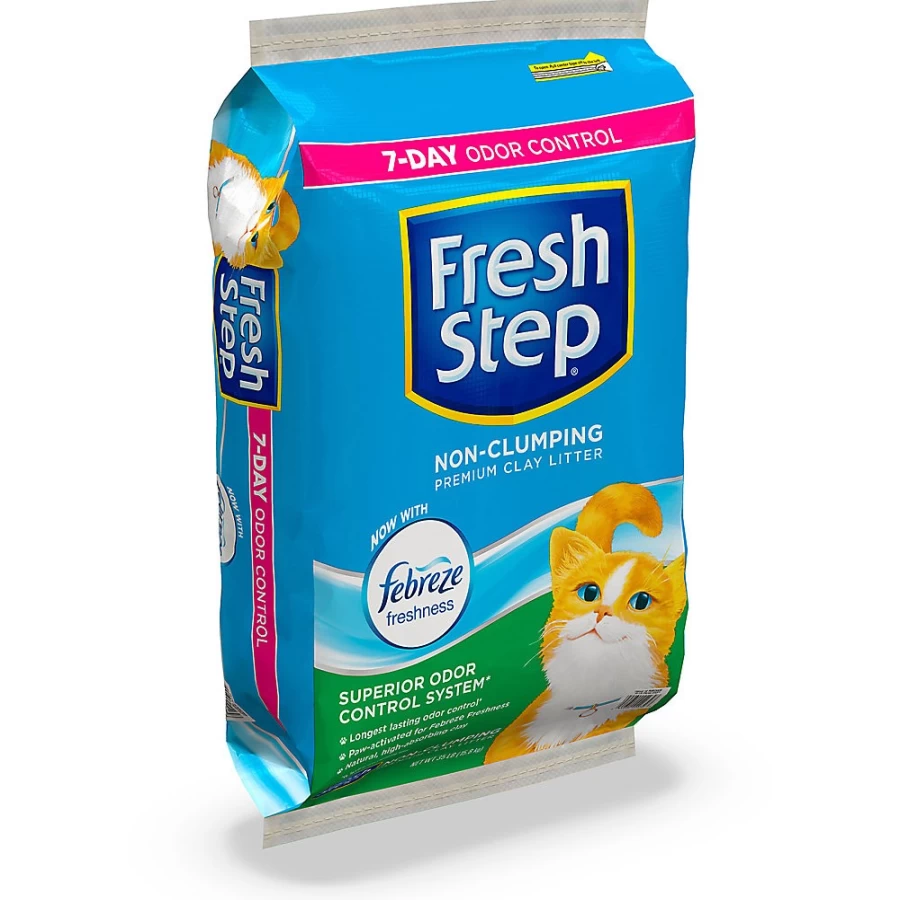 PetSmart Fresh Step Clumping Clay Cat Litter with Febreze Scent, Odor Control