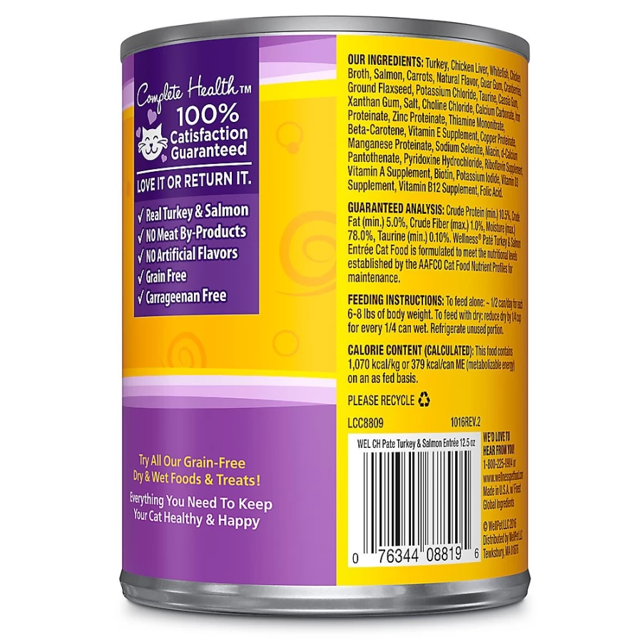 PetSmart Wellness Complete Health Grain-Free Natural Dry Cat Food for Optimal Nutrition