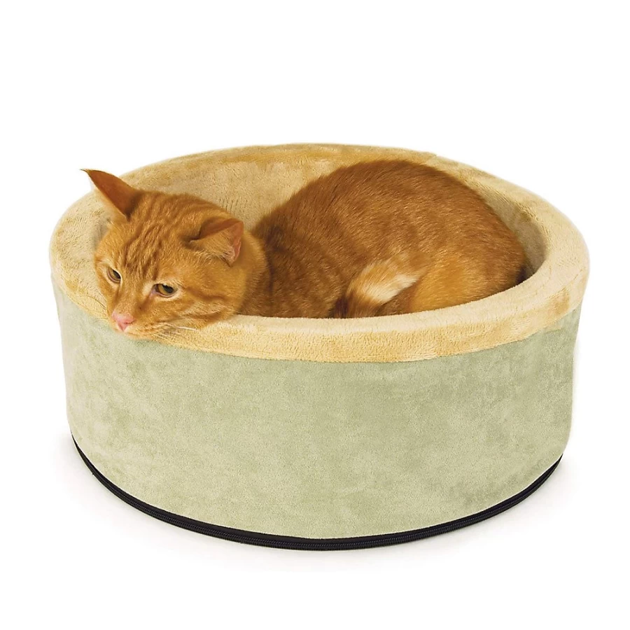 PetSmart Thermo-Kitty Heated Cat Bed - Warm & Cozy Pet Bed for Cats