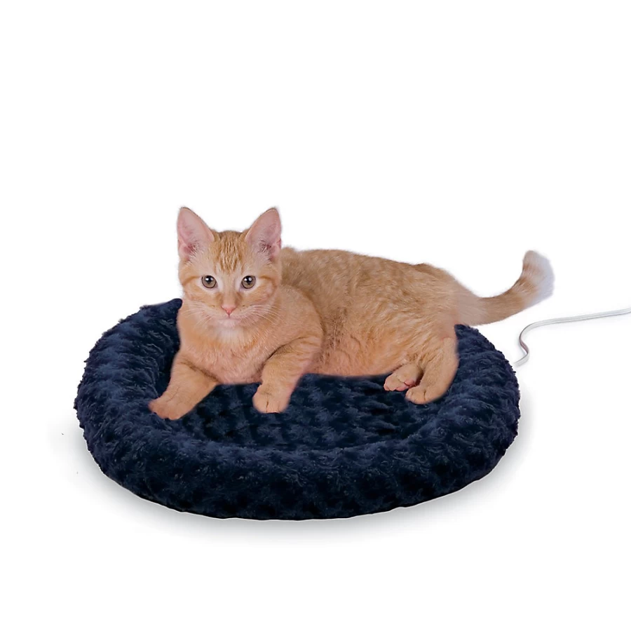 PetSmart Thermo-Kitty Heated Cat Bed for Winter - Cozy Warm Pet Bed with Thermostat