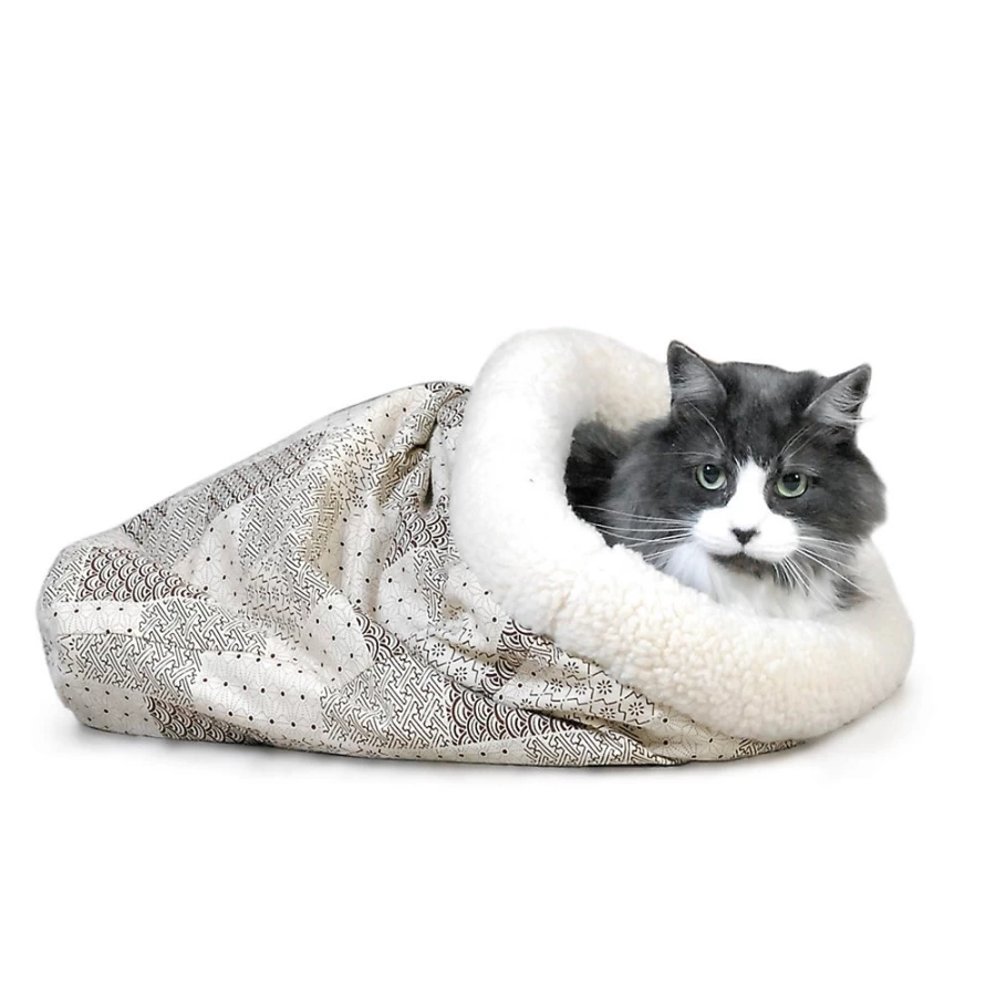 "PetSmart Kitty Crinkle Sack - Soft Cat Bed with Crinkly Material for Play & Sleep"