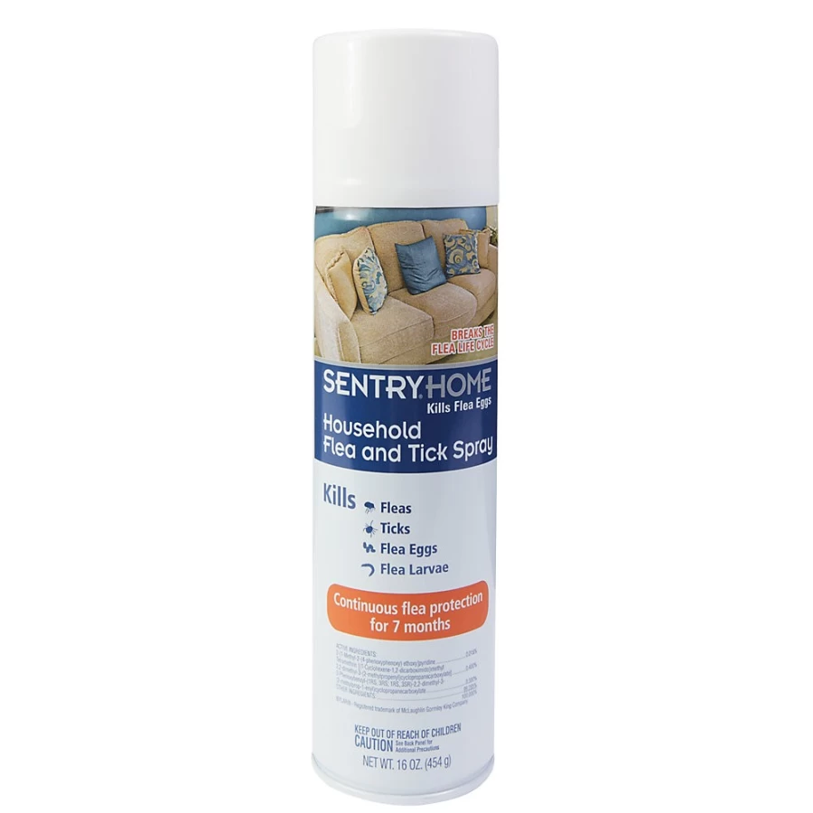 PetSmart SENTRY HOME Flea & Tick Control Household Spray for Dogs & Cats