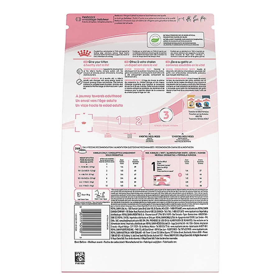 PetSmart Royal Canin Feline Health Nutrition Dry Cat Food for Young Kittens - Premium Kitten Kibble for Optimal Growth