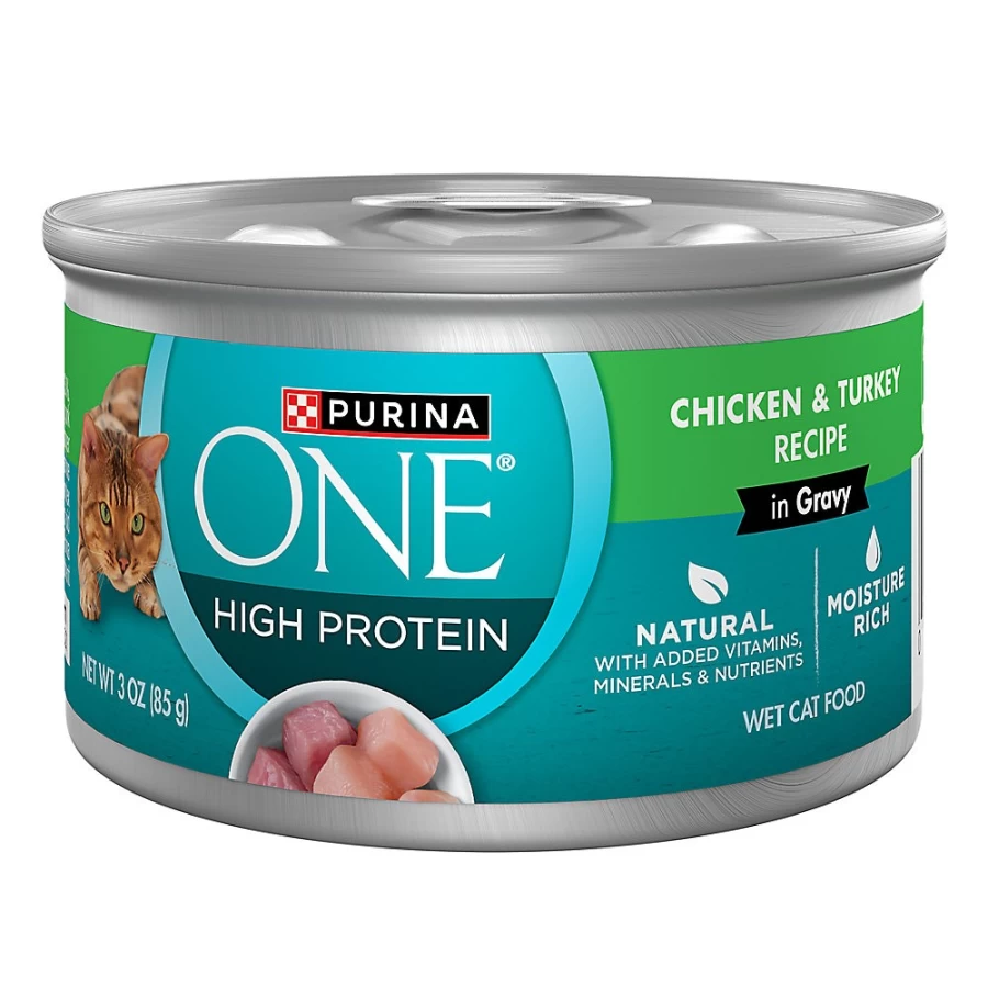 Purina ONE True Instinct Natural Wet Cat Food for All Life Stages - 3.33 oz. Can | PetSmart