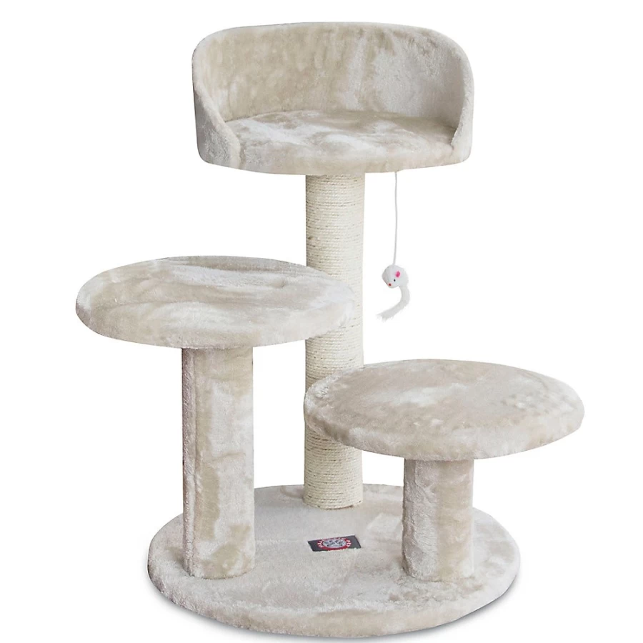 PetSmart Majestic 27-inch Tan Casita Cat Tree for Indoor Cats