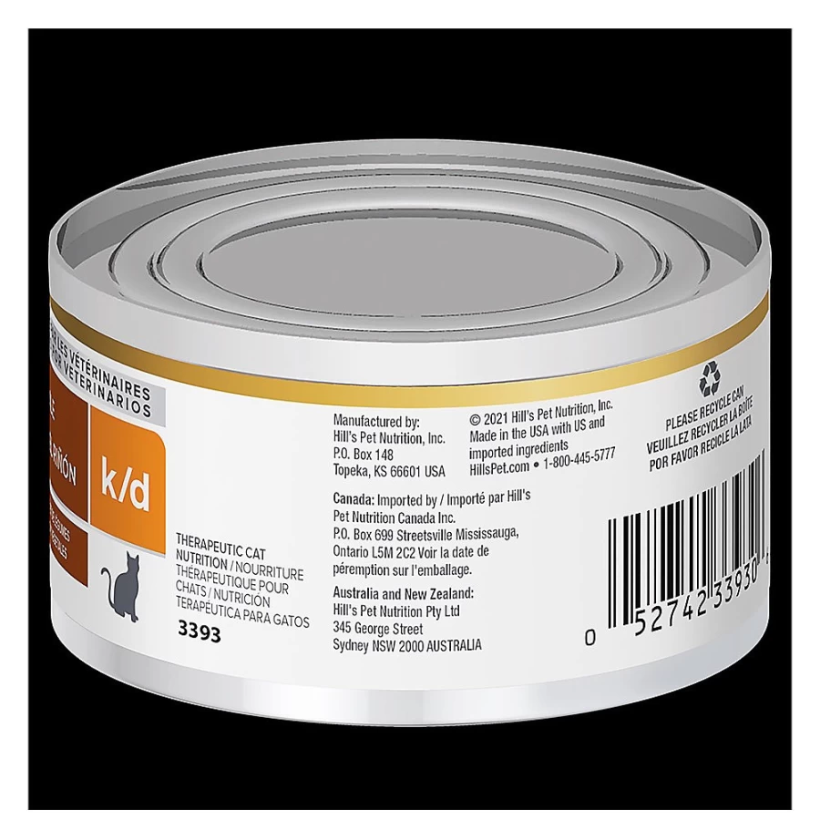Hill's Prescription Diet k/d Kidney Care Cat Food - Chicken & Vegetable Stew for Renal Health | PetSmart