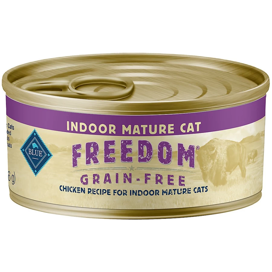 PetSmart Blue Buffalo Freedom Grain-Free Wet Cat Food for All Life Stages, 5.5 Oz Can