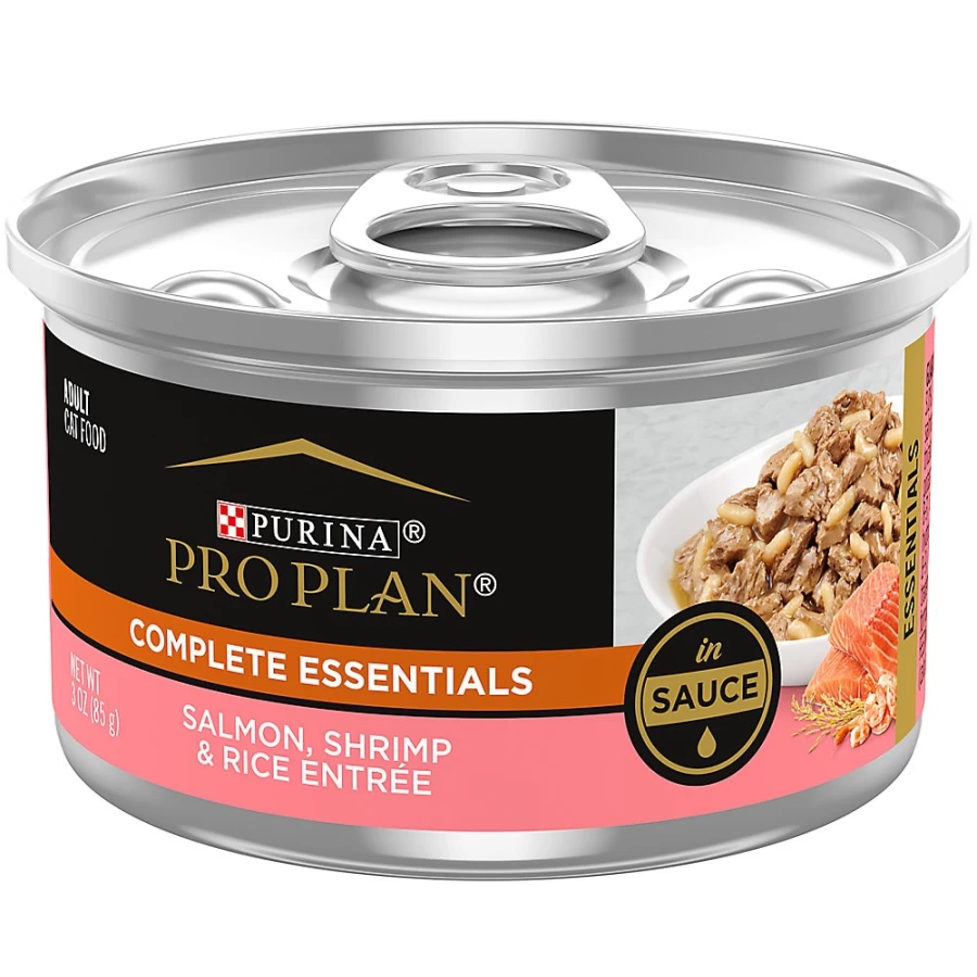 Purina Pro Plan Complete Essentials High-Protein Adult Wet Cat Food with Antioxidants - 3 Oz Can | PetSmart