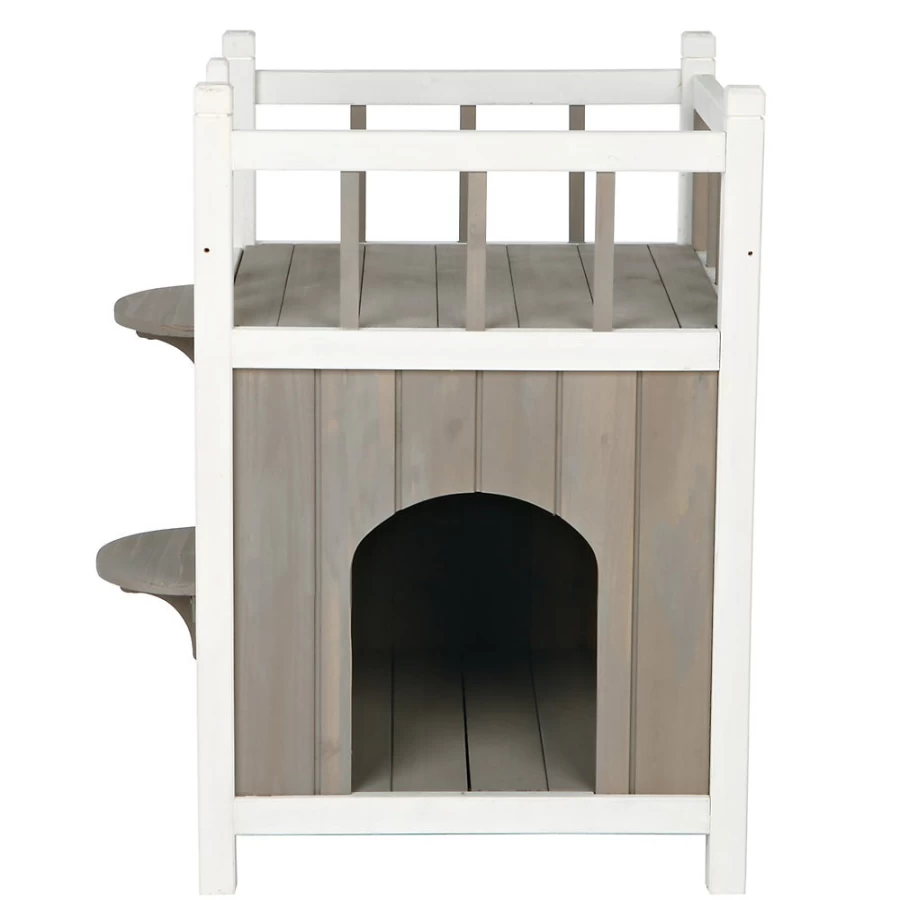 PetSmart Trixie Outdoor Balcony Cat Enclosure – Cozy Climbing & Lounging Cat House