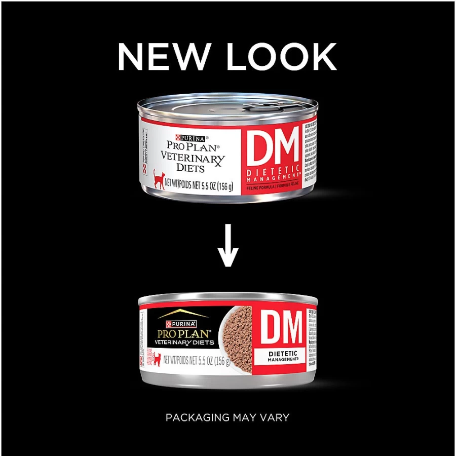 Purina Pro Plan Veterinary Diets DM Dry Cat Food for Diabetic Management - Petsmart Exclusive