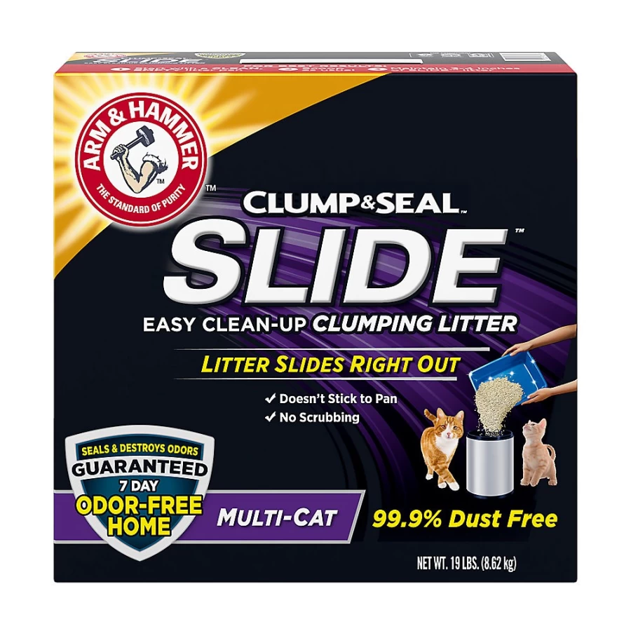 PetSmart Arm & Hammer Clump & Seal Multi-Cat Clumping Clay Litter - Low Dust Formula