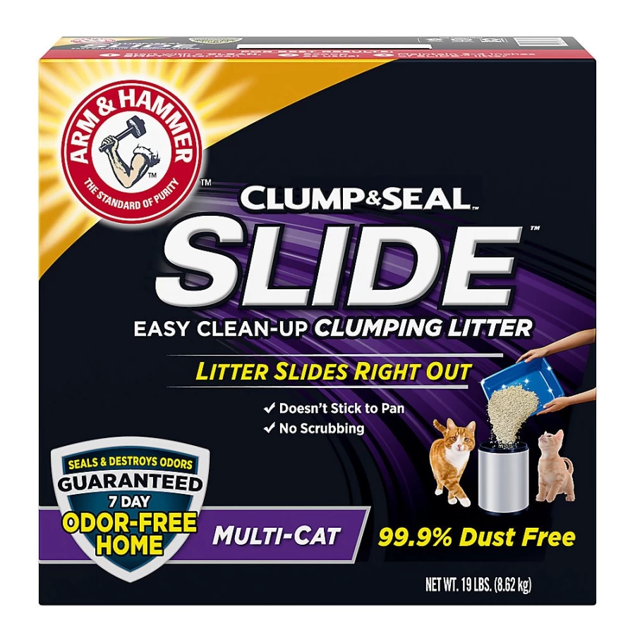 PetSmart Arm & Hammer Clump & Seal Multi-Cat Clumping Clay Litter - Low Dust Formula