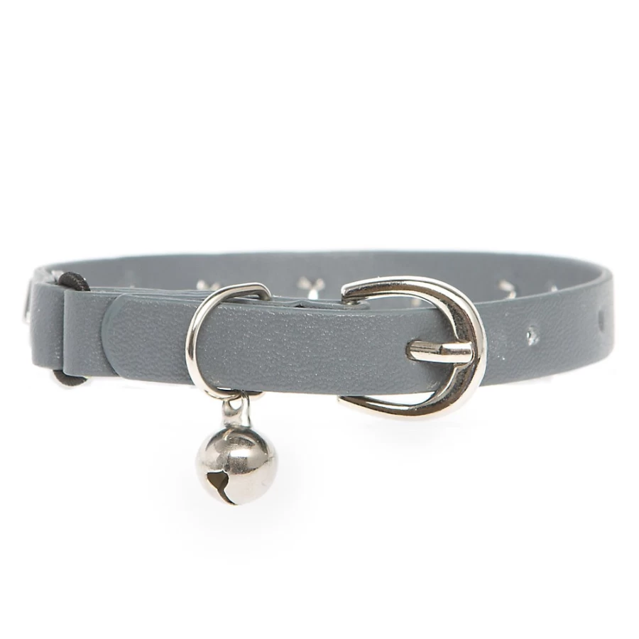 PetSmart Whisker City Reflective Triangle Stud Cat Collar for Safety and Style