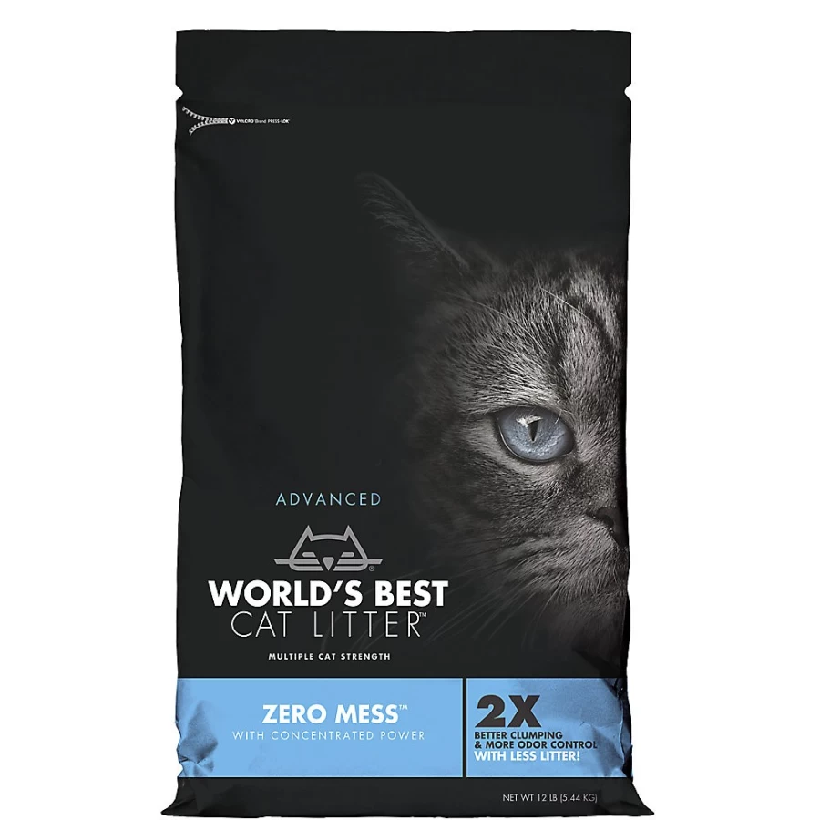 PetSmart Advanced Zero Mess Clumping Corn Cat Litter - Lightweight, Natural, Multi-Cat Formula