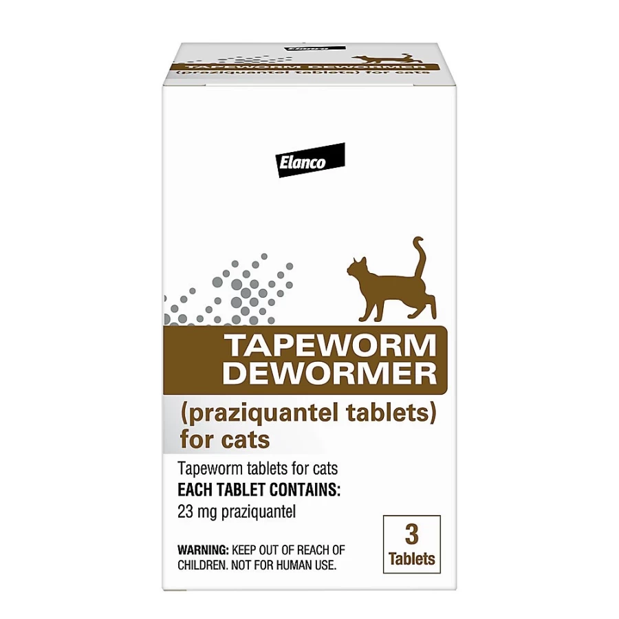 PetSmart Elanco Tapeworm Dewormer for Cats - Effective Tapeworm Treatment Tablets