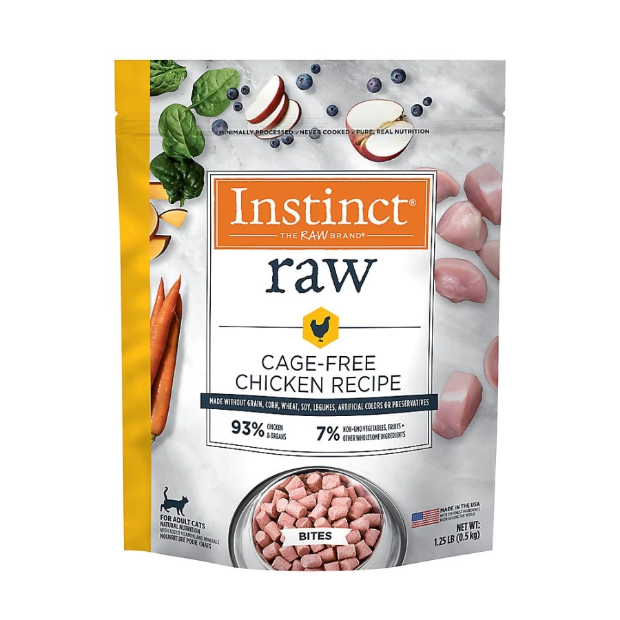 PetSmart Instinct Raw Grain-Free Chicken Recipe Natural Cat Food