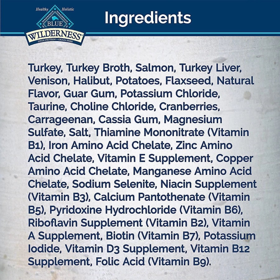 PetSmart Blue Buffalo Wilderness Grain-Free Adult Wet Cat Food, 3 Oz. - High Protein Natural Recipe