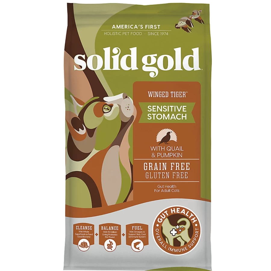 PetSmart Solid Gold Winged Tiger Grain-Free & Gluten-Free Adult Dry Cat Food