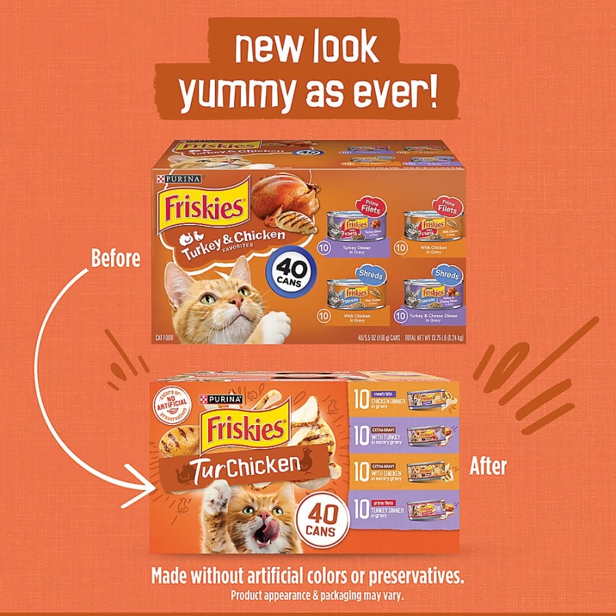Purina Friskies All Life Stages Wet Cat Food, 15.75 lb. Bulk Pack with Essential Vitamins | PetSmart