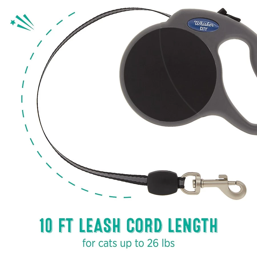 PetSmart Retractable Cat Leash for Safe & Comfortable Walks – Whisker City Design
