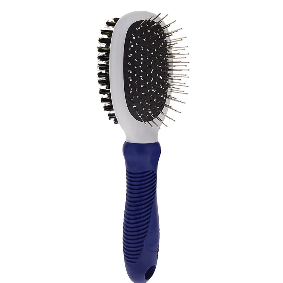 PetSmart Pin & Bristle Combo Cat Brush for Gentle Grooming - Whisker City