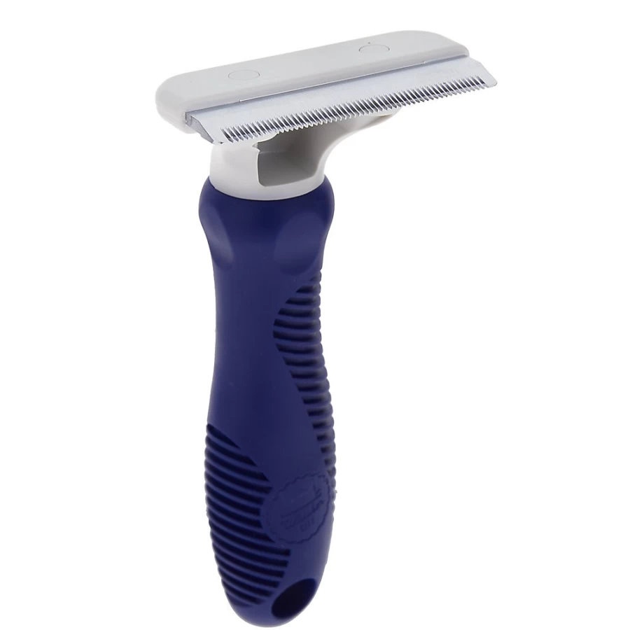 PetSmart Whisker Cat Deshedding Tool for Medium-Long Hair – Reduce Shedding & Hairballs