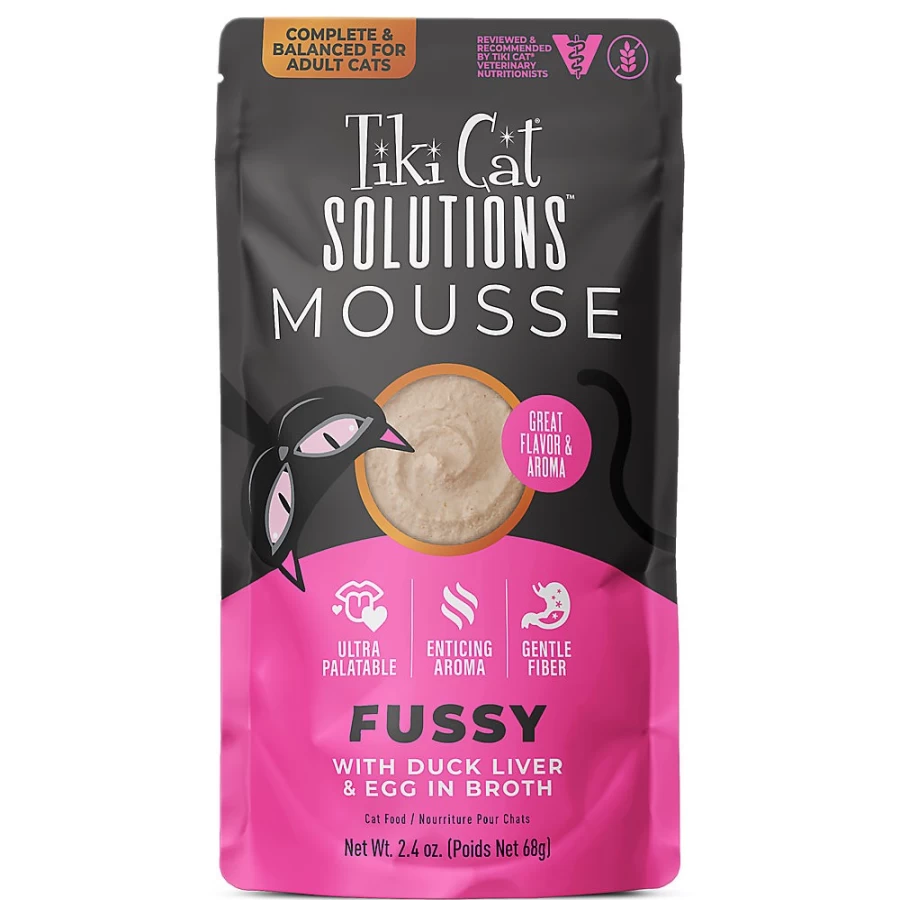 PetSmart Tiki Cat Duck Liver Special Function Formula Wet Cat Food - Digestive Health Support, Grain-Free Recipe