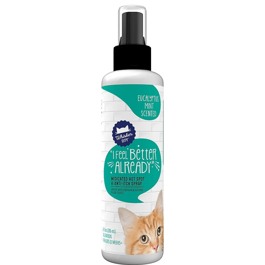 PetSmart Cat Hot Spot Anti-Itch Spray for Cats – Fast Itch Relief & Skin Soothing Treatment