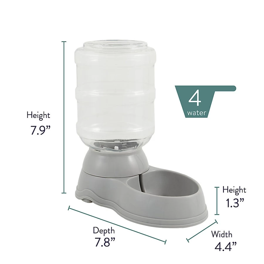 PetSmart Whisker City Automatic Gravity-Fed Cat Waterer for Fresh Hydration