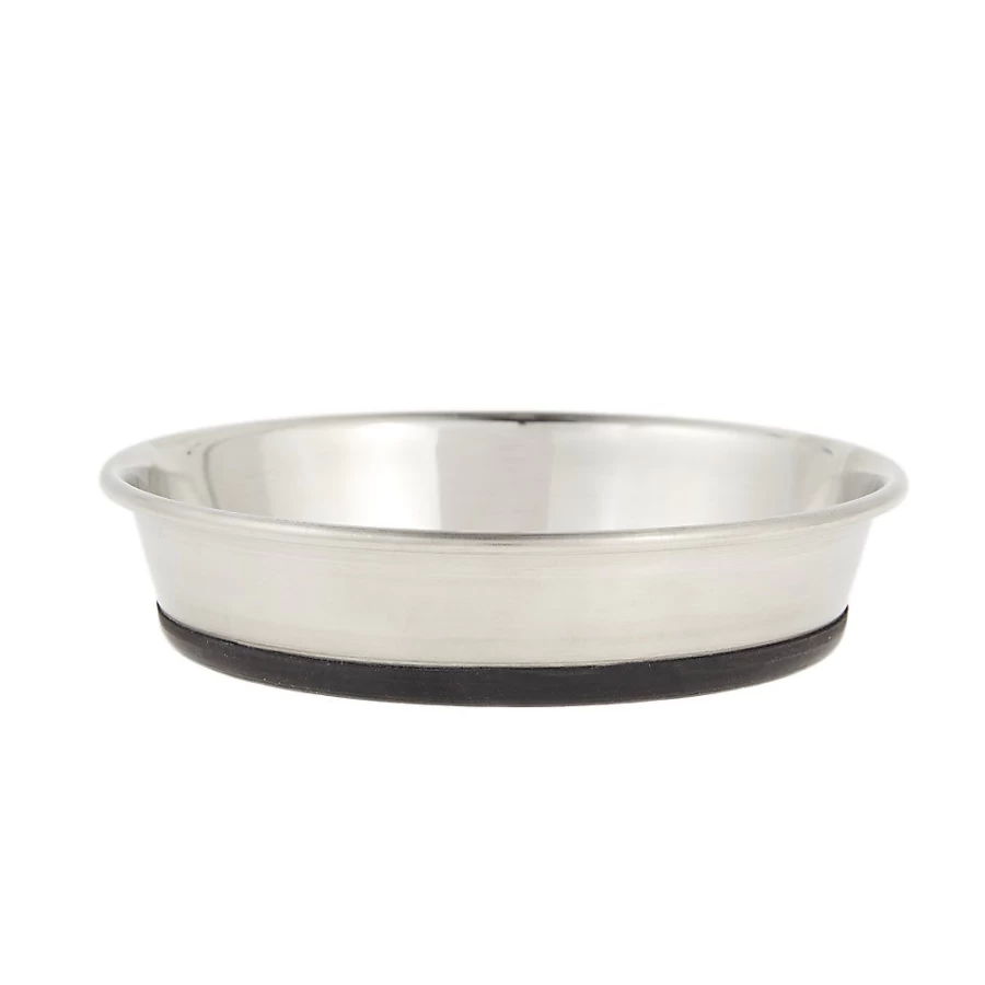 PetSmart Stainless Steel Selecta Cat Bowl - Durable Whisker City Design for Pets