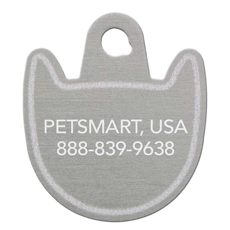 "PetSmart Personalized Cat ID Tag - Custom Face Design for Pets | TagWorks"