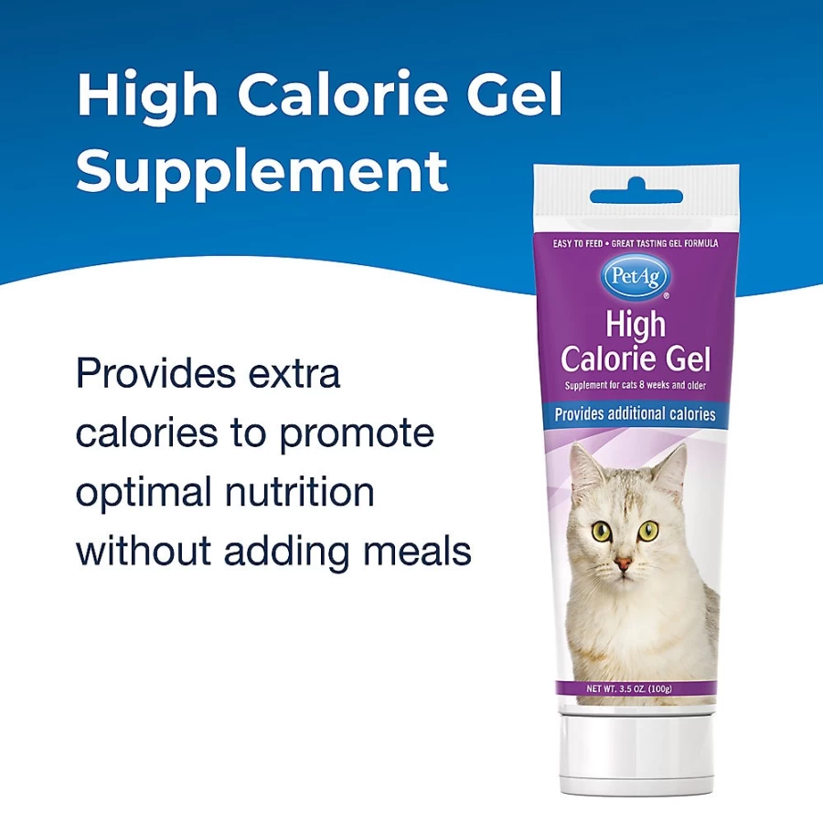 PetSmart High-Calorie Nutritional Gel for Cats - Energy Supplement by PetAg