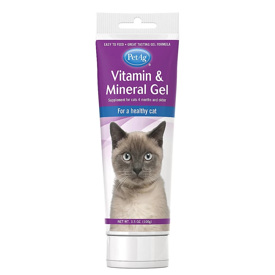 PetSmart Vitamin & Mineral Gel Supplement for Cats - Essential Nutrient Boost by PetAg