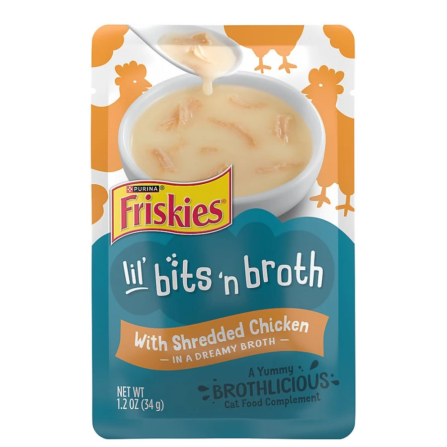 Purina Friskies Lil' Slurprises Wet Cat Food for Adults - 1.4 oz. Can, Natural Ingredients, No Artificial Preservatives | PetSmart