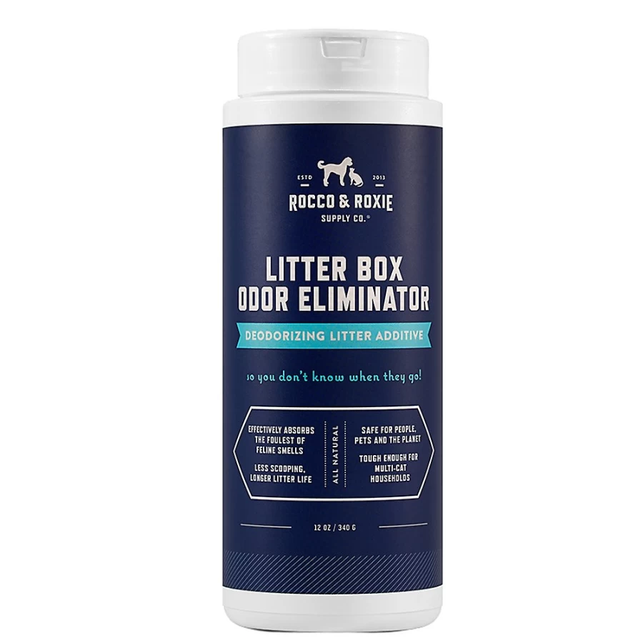 PetSmart RoccoRoxie Cat Litter Box Odor Eliminator & Deodorizer – Eliminates Smells for Fresh Litter