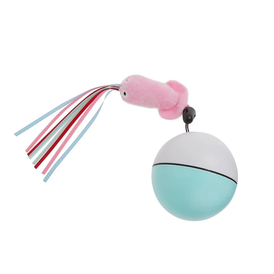 PetSmart Whisker City Automatic Rolling Ball Cat Toy for Indoor Kittens