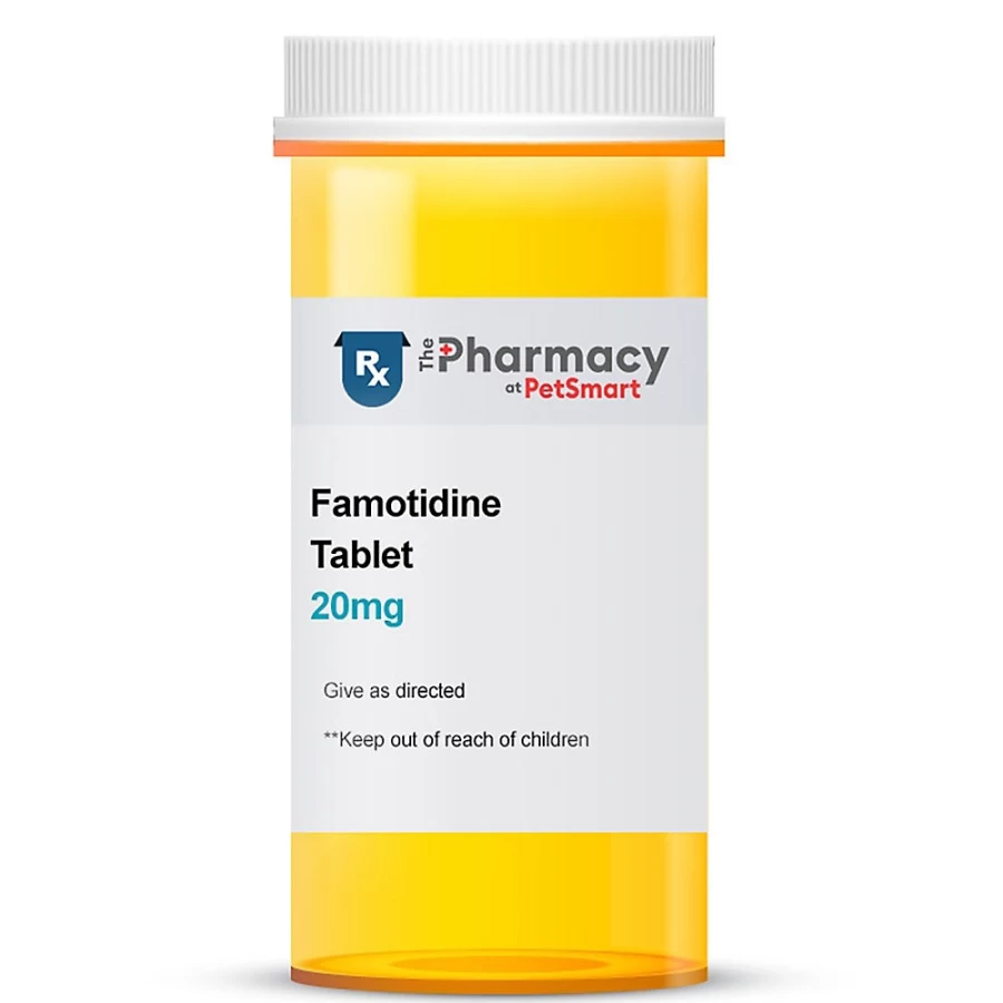 PetSmart Famotidine Acid Reducer for Dogs - 20 mg or 40 mg Single Dose Tablet