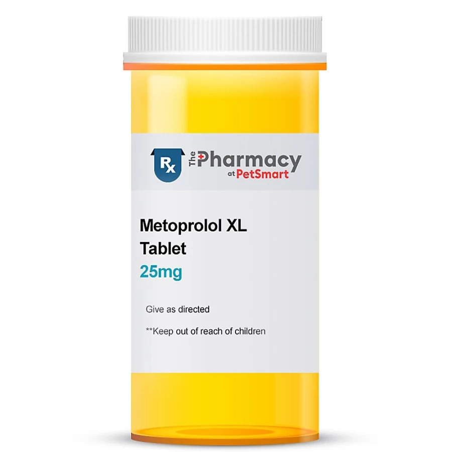 PetSmart Metoprolol Succinate ER 25 mg Extended-Release Tablet for Blood Pressure Control