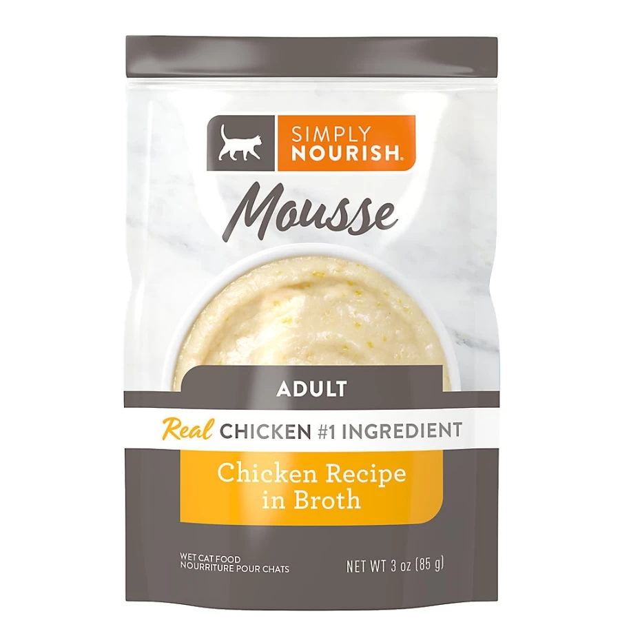 PetSmart Simply Nourish Natural Indoor Cat Food Topper - 3oz Wet Meal Enhancer for Cats