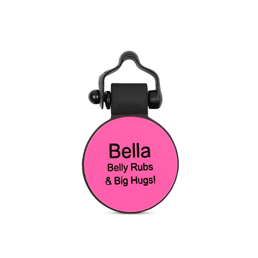PetSmart Personalized Silicone Dog Tag - Silent ID Tag for Dogs and Cats, Durable and Noise-Free Pet Collar Accessory