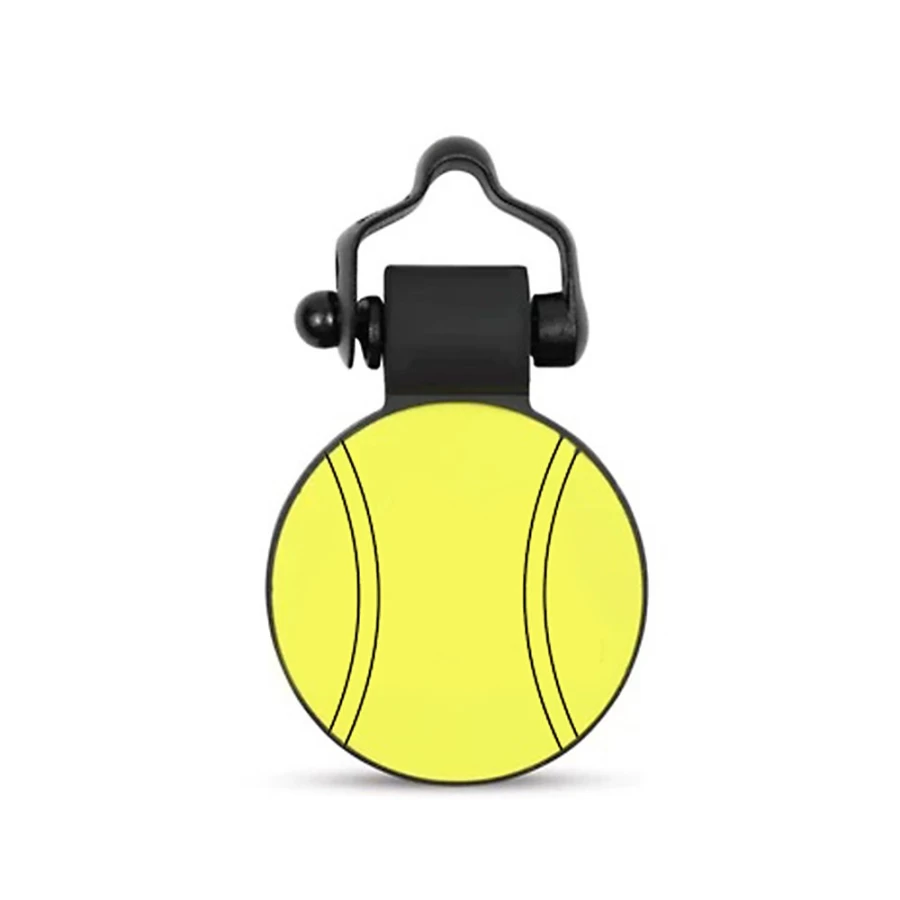 PetSmart Personalized Silicone Dog Tag - Silent Tennis Ball ID Tag for Dogs and Cats