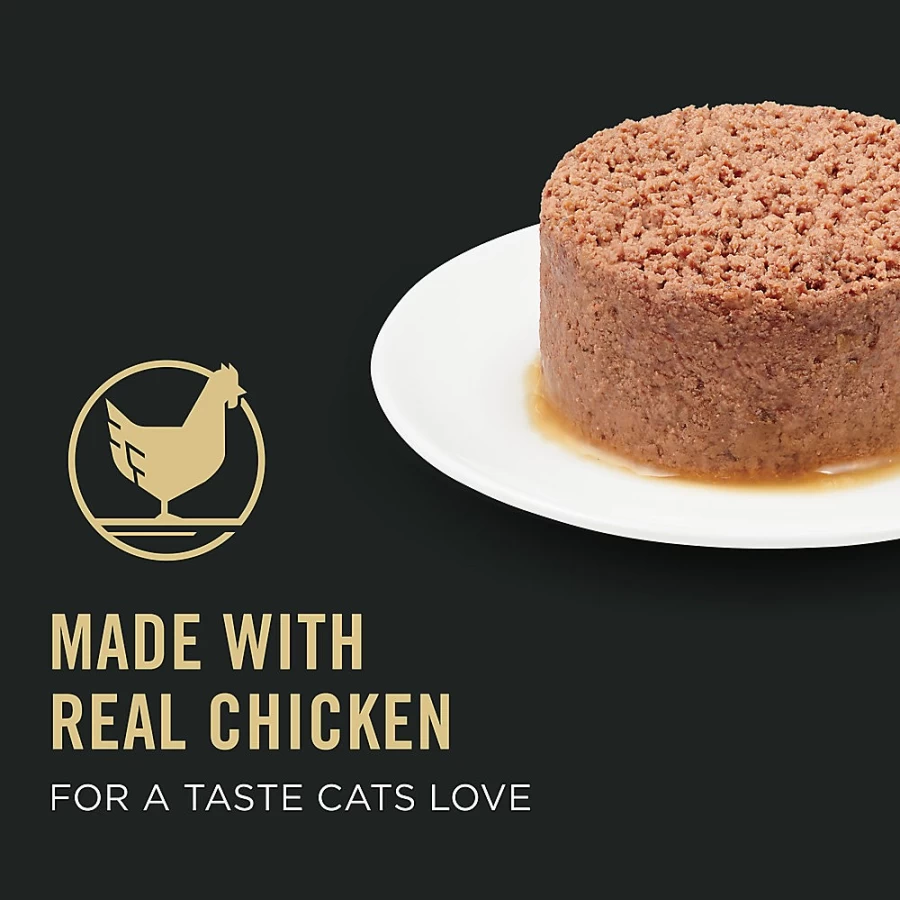 Purina Pro Plan Adult Wet Cat Food 3oz - Vital Systems Formula for Optimal Health | PetSmart