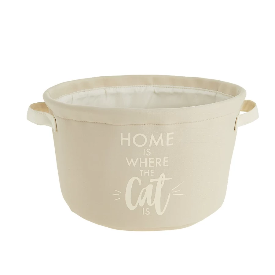 PetSmart Whisker City Cat Toy Basket - Cozy Home for Cat Toys