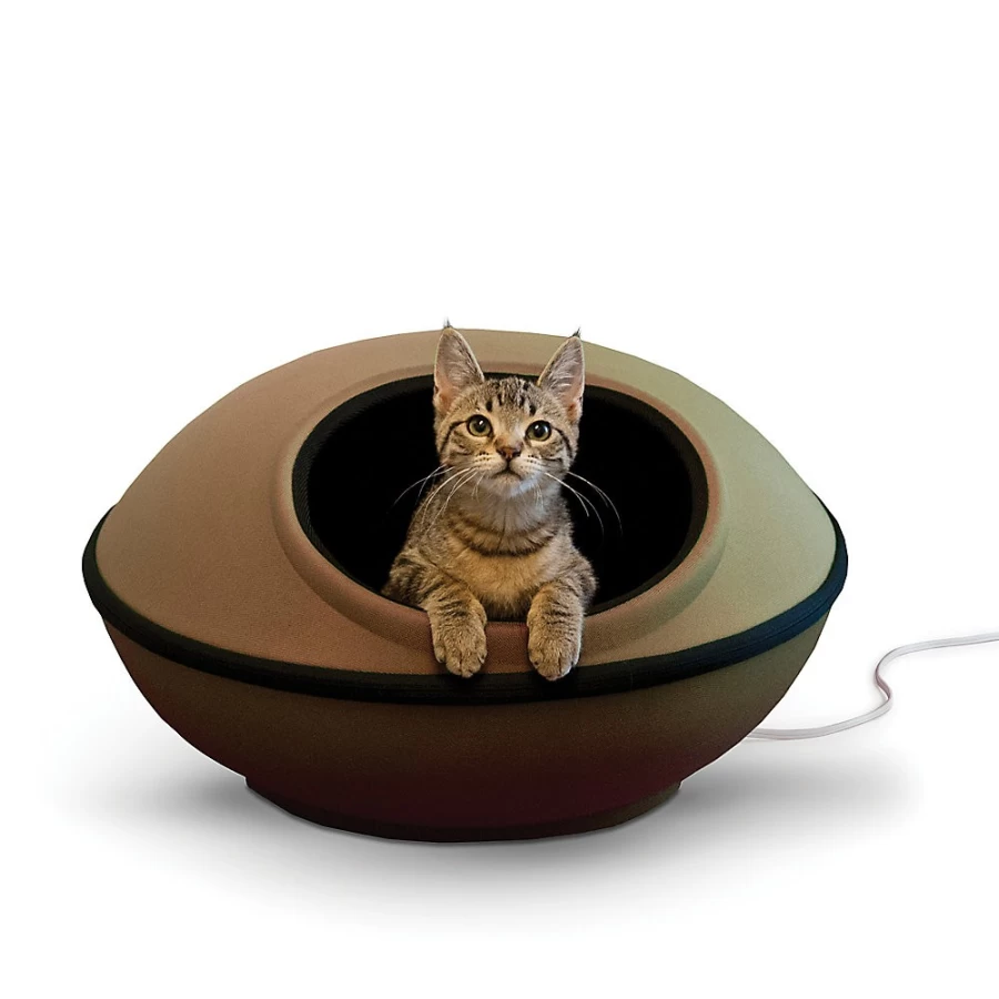 PetSmart Thermo-Mod Dream Pod Heated Cat Bed for Warmth & Comfort