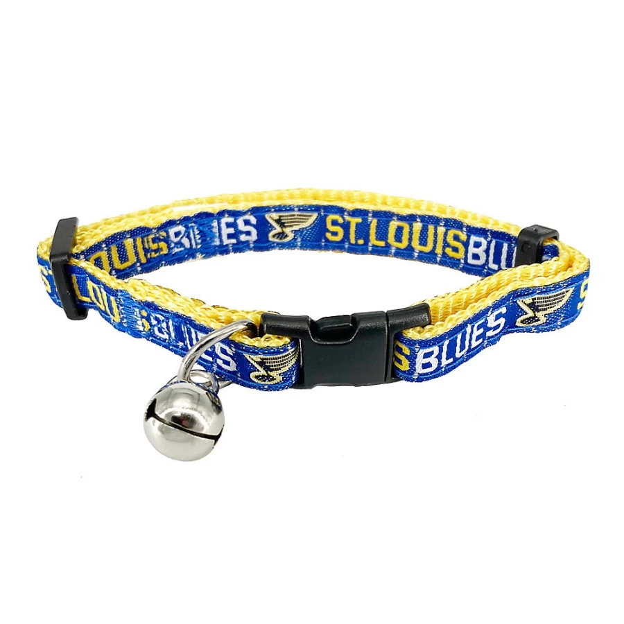 PetSmart St. Louis Blues Themed Cat Collar for Pets – Team Spirit Accessory