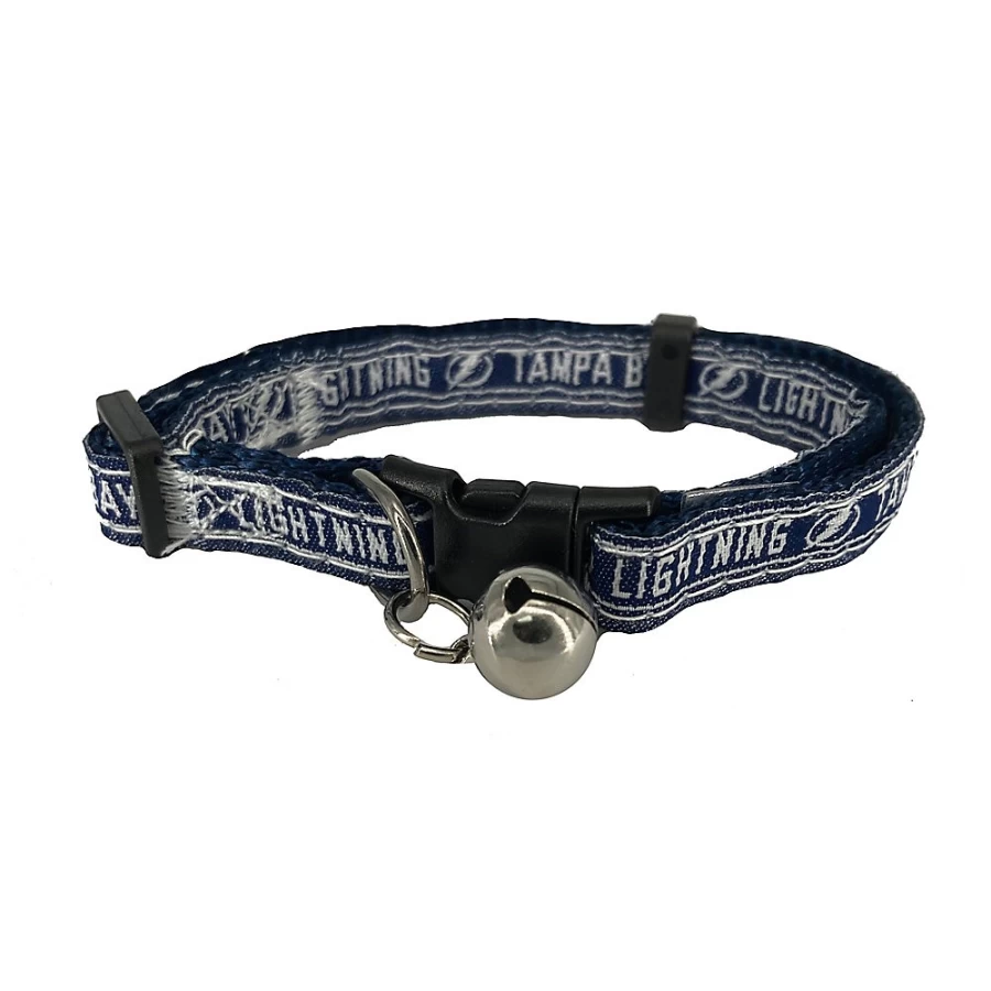 PetSmart Tampa Bay Lightning Cat Collar - Team Pride Pet Accessories for Cats