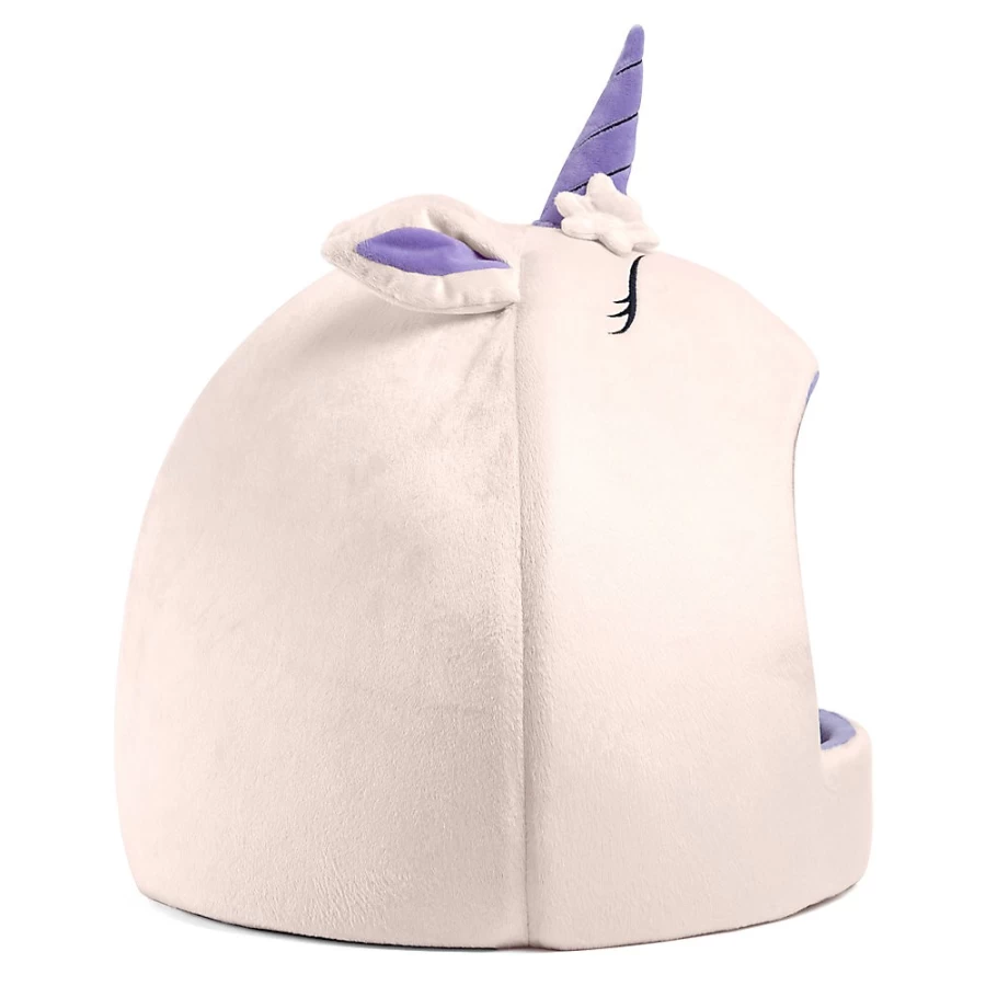PetSmart Sheri Unicorn Novelty Hut Covered Cat & Dog Bed - Best Friends Cozy Pet House