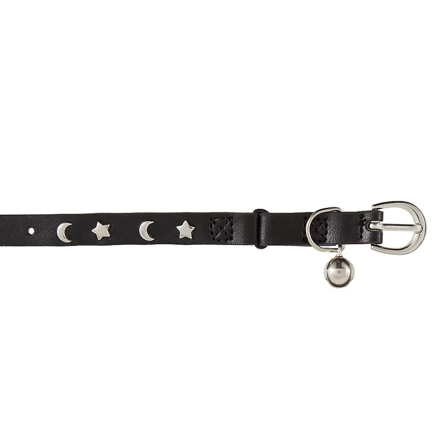PetSmart Whisker City Kitten Collar with Stars & Moons Design - Easy Release Safety Breakaway Cat Collar