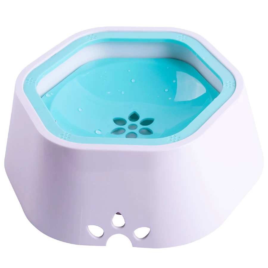 PetSmart 2-in-1 Anti-Spill Pet Bowl with 3-Cup Capacity for Food and Water – Everspill Design by Pet Life