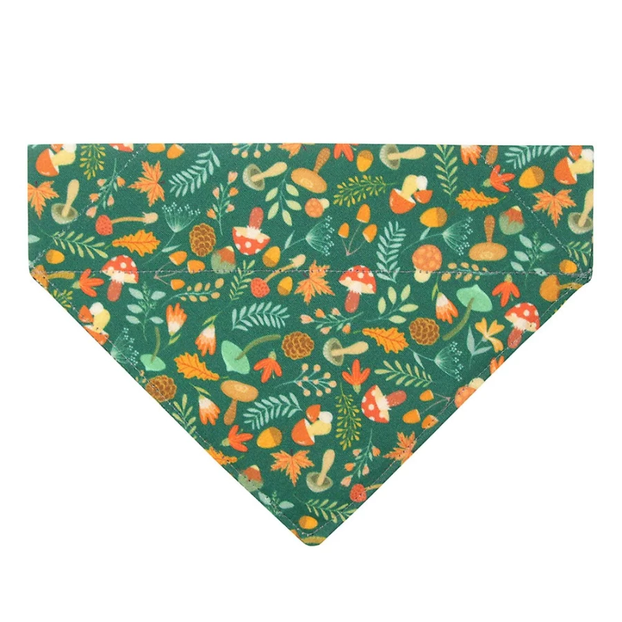 PetSmart Forest Fantasy Woodland Botanical Slide-On Cat Bandana by Cleo